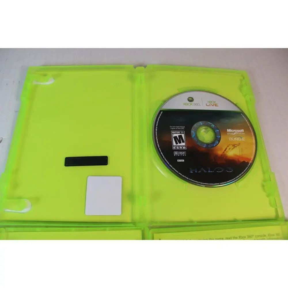 3 games: Halo, 3, 4, Halo 3 ODST (Microsoft Xbox) Authentic, tested